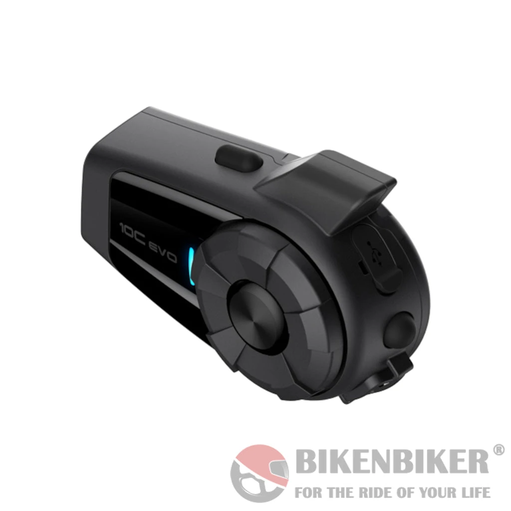 10C EVO Motorcycle Bluetooth Camera & Communication System (with HD Speakers)- Sena(Skuid10c Evo 02skuid 10c Evo Motorcycle Bluetooth Camera Communication System Sena) 2 10C EVO Motorcycle Bluetooth Camera & Communication System (with HD Speakers)- Sena(Skuid10c Evo 02skuid 10c Evo Motorcycle Bluetooth Camera Communication System Sena) - Image 2