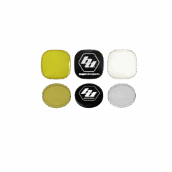 Squadron Light Covers - Baja Designs(Skuid66 8002skuid Amber Clear Rock Covers For Baja Xl Series Pair)