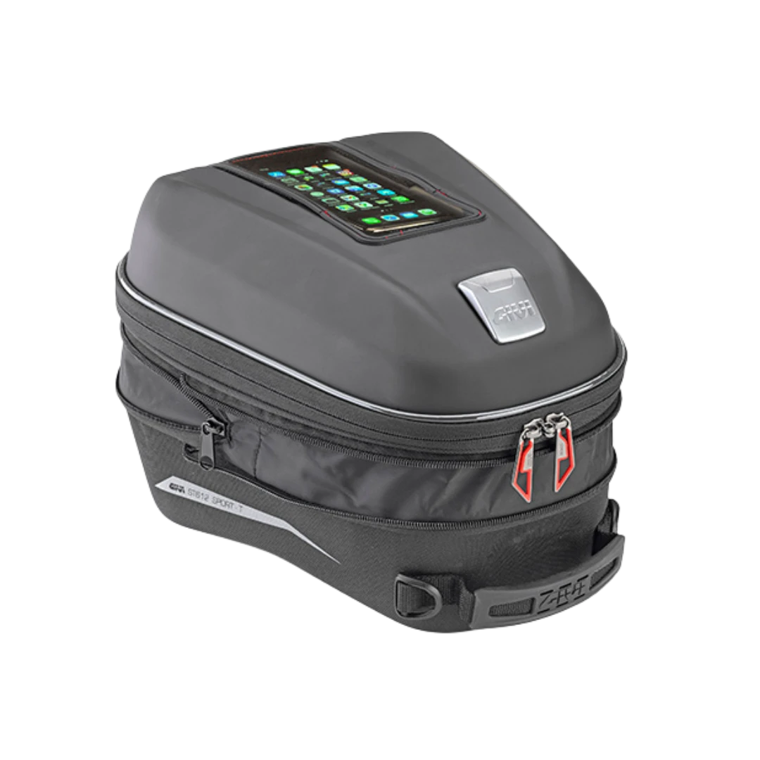 Tank Bag 15Ltr Tanklock Expandable Sport-T Range - Givi(Skuidst612skuid Tank Bag Tanklock Expandable 15 Ltr Sport T Range Givi St612) 2 Tank Bag 15Ltr Tanklock Expandable Sport-T Range - Givi(Skuidst612skuid Tank Bag Tanklock Expandable 15 Ltr Sport T Range Givi St612) - Image 2
