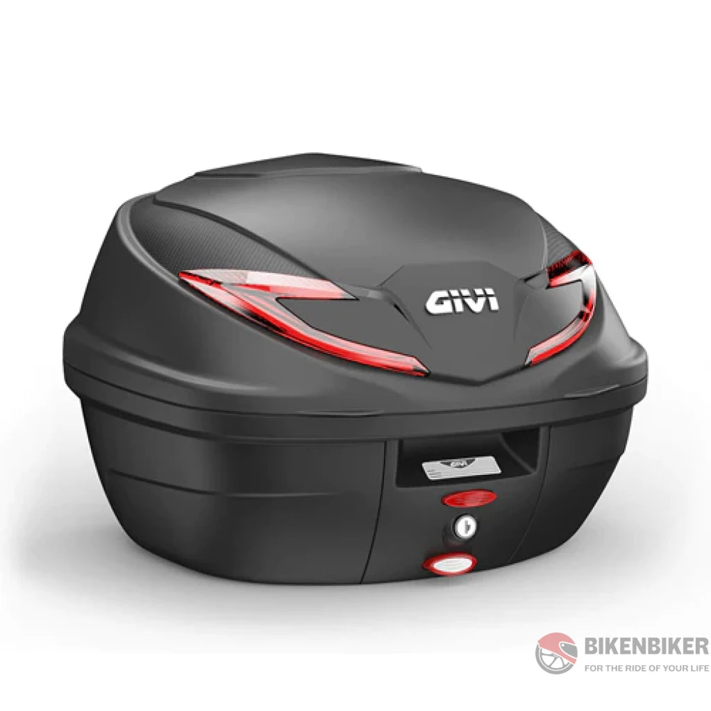 Givi 36 Ltr Monolock® Top-Case Black With Red Reflectors, Universal Mounting Plate Included(Skuidb360n2skuid 36 Ltr Monolock Top Case Black With Red Reflectors Universal Mounting Plate Included) 1 Givi 36 Ltr Monolock® Top-Case Black With Red Reflectors, Universal Mounting Plate Included(Skuidb360n2skuid 36 Ltr Monolock Top Case Black With Red Reflectors Universal Mounting Plate Included)