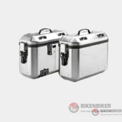 36Ltr Monokey Dolomiti Side Cases Silver-Givi(Skuiddlmk36apack2skuid 36ltr Monokey Dolomiti Side Cases Silver Givi)