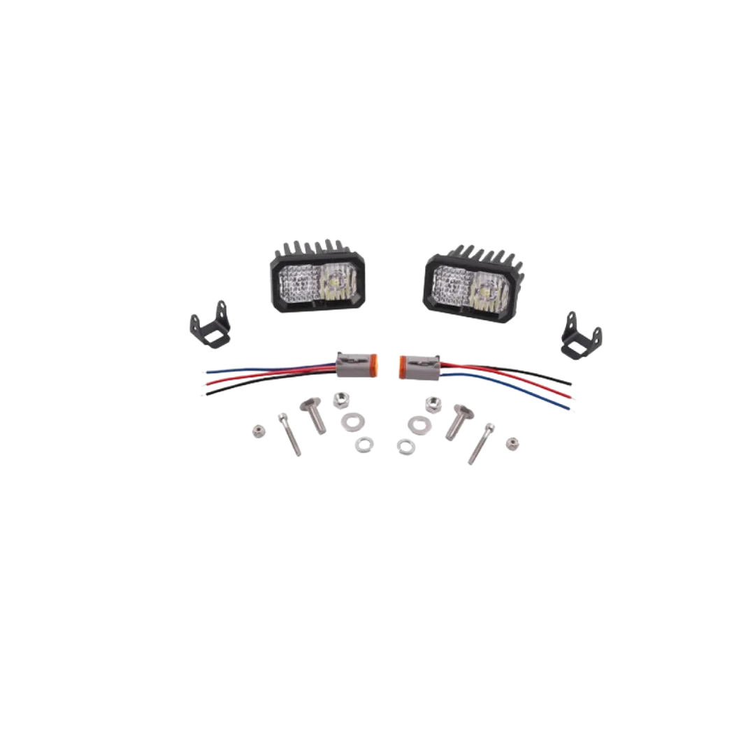 White Sport Backlit Led Stage Series 2" Pod (pair) Light - Diode Dynamics(Skuiddd6382pskuid Stage Series 2 White Sport Led Pod Pair Diode Dynamics) 5 White Sport Backlit Led Stage Series 2" Pod (pair) Light - Diode Dynamics(Skuiddd6382pskuid Stage Series 2 White Sport Led Pod Pair Diode Dynamics) - Image 5