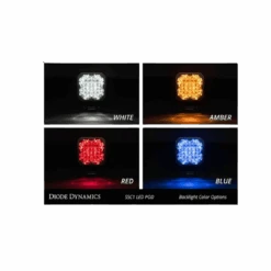 White Sport Backlit Led Stage Series C1" Pod (pair) Light - Diode Dynamics(Skuiddd6450pskuid Stage Series 1 White Sport Led Pod Pair Diode Dynamics) -Biken Biker Store 5 81f91477 deaf 45d0 961e 647ec8101369