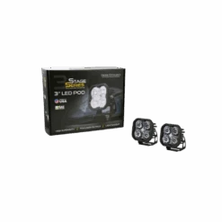 White Pro Led Stage Series 3"Pod (pair) Light - Diode Dynamics(Skuiddd6128pskuid Stage Series 3 White Pro Led Pod Pair Diode Dynamics) 10 White Pro Led Stage Series 3"Pod (pair) Light - Diode Dynamics(Skuiddd6128pskuid Stage Series 3 White Pro Led Pod Pair Diode Dynamics) -Biken Biker Store 5 ba0a6ae0 02a1 4d18 83c0 1b13052a84a9