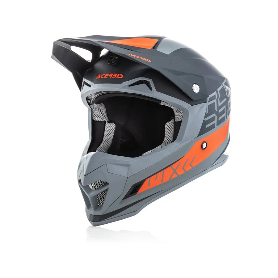 Profile 4 Helmet - Grey/Orange - Acerbis(Profile 4 Helmet Grey Orange Acerbis) 1 Profile 4 Helmet - Grey/Orange - Acerbis(Profile 4 Helmet Grey Orange Acerbis)