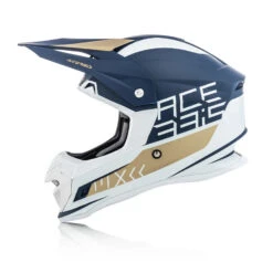 Profile 4 Helmet - White/Blue - Acerbis(Profile 4 Helmet White Blue Acerbis) -Biken Biker Store Acerbis Profile 4 Blue White Helmet 7132504031 03
