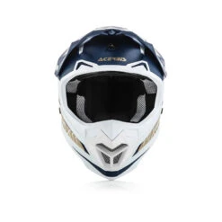 Profile 4 Helmet - White/Blue - Acerbis(Profile 4 Helmet White Blue Acerbis) -Biken Biker Store Acerbis Profile 4 Blue White Helmet 7132504031 05
