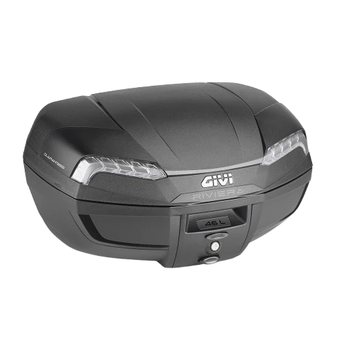 Monolock Top Box 46Ltr Riviera Black -Givi(Monolock Top Box 46ltr Riviera Black Givi) 1 Monolock Top Box 46Ltr Riviera Black -Givi(Monolock Top Box 46ltr Riviera Black Givi)