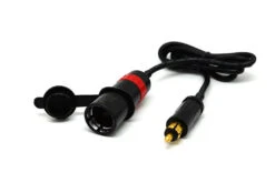 DIN (Hella) Male To CIG Female (CABLED) 2024 Onwards - Cliff Top - TC-6680BG(Din Hella Male To Cig Female Cabled For Bmw F900gs 2024 Onwards Cliff Top Tc 6680bg)