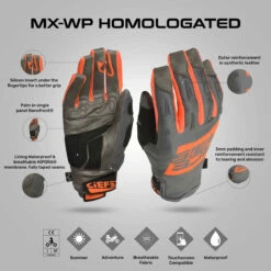 MX-WP Homologated Gloves - Acerbis(Mx Wp Homologated Gloves Acerbis) 21 MX-WP Homologated Gloves - Acerbis(Mx Wp Homologated Gloves Acerbis) -Biken Biker Store MX WPHOMOLOGATEDOrange