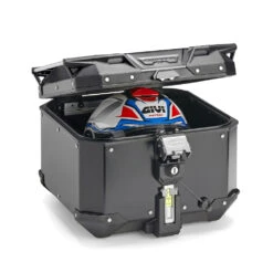 Trekker Outback Evo Smart 42L Black OBKEV42B - Givi(Trekker Outback Evo Smart 42l Black Obkev42b Givi) 6 Trekker Outback Evo Smart 42L Black OBKEV42B - Givi(Trekker Outback Evo Smart 42l Black Obkev42b Givi) -Biken Biker Store OBKEV42B open