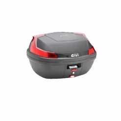 Monolock Top Box Blade 47Ltr.Red Reflectors - Givi(Skuidb47nmlskuid B47 Blade Top Case Givi)