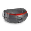Monokey Air Top Box 49Ltr Black With Red Reflector- Givi(Monokey Air Top Box 49ltr Black With Red Reflector Givi) 2 Monokey Air Top Box 49Ltr Black With Red Reflector- Givi(Monokey Air Top Box 49ltr Black With Red Reflector Givi) -Biken Biker Store V49N