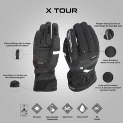 X-Tour Gloves - Acerbis(X Tour Gloves Acerbis) 5 X-Tour Gloves - Acerbis(X Tour Gloves Acerbis) -Biken Biker Store XTOUR