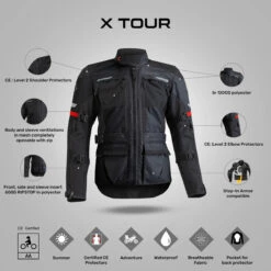 X-Tour Jacket - Acerbis(X Tour Jacket Acerbis) 7 X-Tour Jacket - Acerbis(X Tour Jacket Acerbis) -Biken Biker Store XTour ab8a3761 9f2b 477b a225 b224c22cd1c4