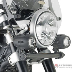 Auxiliary Light Mount For Royal Enfield Super Meteor 650 - Givi(Skuidls9058skuid Auxiliary Light Mount For Royal Enfield Super Meteor 650 Givi)