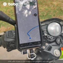 BOBO BM12 Bike Phone Holder (With Fast 15W Wireless Charger & USB-C Input/Output Port) (Black)(Skuidbb Bm 012 001001skuid Bobo Bm12 Bike Phone Holder With Fast 15w Wireless Charger Usb C Input Output Port Black) 11 BOBO BM12 Bike Phone Holder (With Fast 15W Wireless Charger & USB-C Input/Output Port) (Black)(Skuidbb Bm 012 001001skuid Bobo Bm12 Bike Phone Holder With Fast 15w Wireless Charger Usb C Input Output Port Black) -Biken Biker Store bobo bm12 bike phone holder with fast 15w wireless charger usb c input output port black mounts 199
