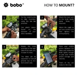 BOBO BM3 Aluminium Phone Holder Mount (Black)(Skuidbb Bm 003 001001skuid Bobo Bm3 Aluminium Phone Holder Mount Black) 10 BOBO BM3 Aluminium Phone Holder Mount (Black)(Skuidbb Bm 003 001001skuid Bobo Bm3 Aluminium Phone Holder Mount Black) -Biken Biker Store bobo bm3 aluminium phone holder mount black mounts 773