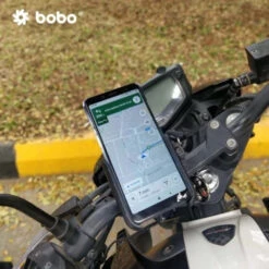 BOBO BM6 Jaw-Grip Mobile Phone Holder Mount (Black)(Skuidbb Bm 006 001001skuid Bobo Bm6 Jaw Grip Mobile Phone Holder Mount Black) -Biken Biker Store bobo bm6 jaw grip mobile phone holder mount black mounts 331