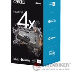 Cardo Freecom 4X Duo(Skuidfrc4x103skuid Cardo Freecom 4x Duo) -Biken Biker Store cardo freecom 4x duo communication device 291