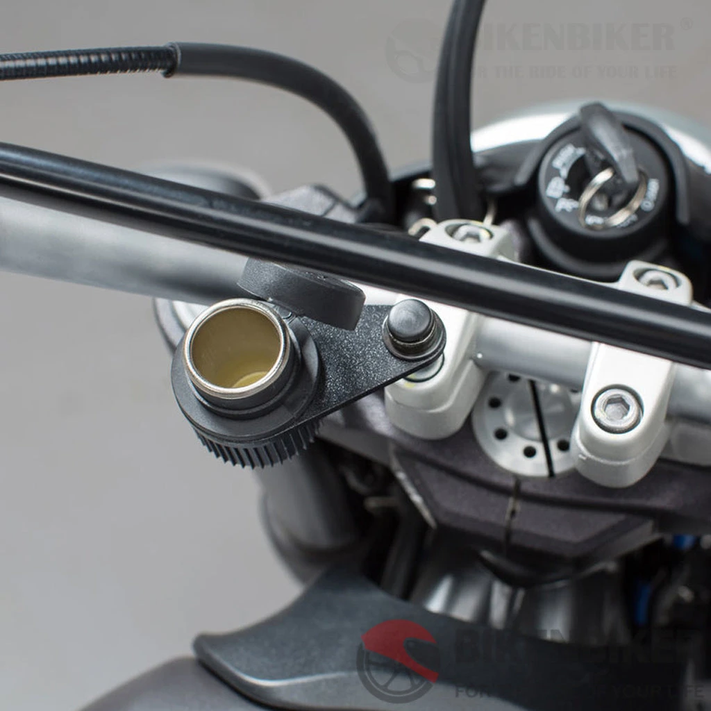 Cigarette Lighter Or USB Outlet Bracket (for Handlebar Mount With M8 Screw) - SW-Motech(Skuidema 00 107 12300skuid Cigarette Lighter Or Usb Socket Bracket For Handlebar Mount With M8 Screw Sw Motech) 1 Cigarette Lighter Or USB Outlet Bracket (for Handlebar Mount With M8 Screw) - SW-Motech(Skuidema 00 107 12300skuid Cigarette Lighter Or Usb Socket Bracket For Handlebar Mount With M8 Screw Sw Motech)