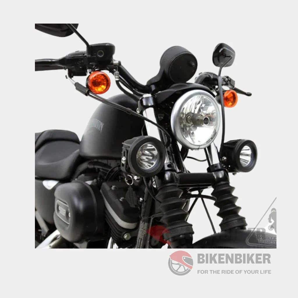 Denali 39mm-49mm Fork Tube AUX LED Mounting Kit(Skuidlah 00 10600 Bskuid Denali Auxiliary Light Mounts For Forks 39 49mm) 4 Denali 39mm-49mm Fork Tube AUX LED Mounting Kit(Skuidlah 00 10600 Bskuid Denali Auxiliary Light Mounts For Forks 39 49mm) - Image 4