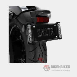 Denali B6 Dual License Plate LED Aux Brake Lights Kit(Skuiddnl B6 10100skuid B6 Dual License Plate Led Auxiliary Brake Lights Kit Denali) -Biken Biker Store denali b6 dual license plate led aux brake lights kit lighting 393