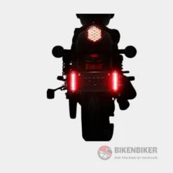 Denali B6 Flush Mount LED Aux Brake Light Kit(Skuiddnl B6 10200skuid Denali B6 Flush Mount Led Auxiliary Brake Light Kit) -Biken Biker Store denali b6 flush mount led aux brake light kit lights 455