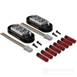 Denali T3 Modular Switchback LED Front Signal Pods(Skuiddnl T3 10200skuid T3 Modular Switchback Signal Pods Front Denali) -Biken Biker Store denali t3 modular switchback led front signal pods lighting 274