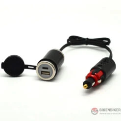 DIN + CIG To 36W PD USB-C + QC 3.0 (CABLED) 2024 Onwards - Cliff Top - TY-A2030(Skuidty A2030skuid Din Cig To 36w Usb Usb Type C Cabled Adapter Cliff Top)