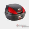 Monolock Top Box 37Ltr Red Reflectors - Givi(Skuide370nskuid E370 Top Case Red Reflectors Givi) 7 Monolock Top Box 37Ltr Red Reflectors - Givi(Skuide370nskuid E370 Top Case Red Reflectors Givi) -Biken Biker Store e370n topcase 672