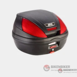 Monolock Top Box 37Ltr Red Reflectors - Givi(Skuide370nskuid E370 Top Case Red Reflectors Givi)