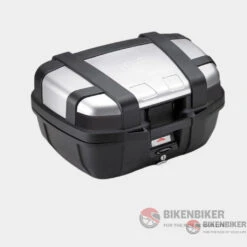 Monokey Trekker Top Case 52Ltr Silver - Givi(Skuidtrk52nskuid Trekker 52l Silver Top Case Givi)