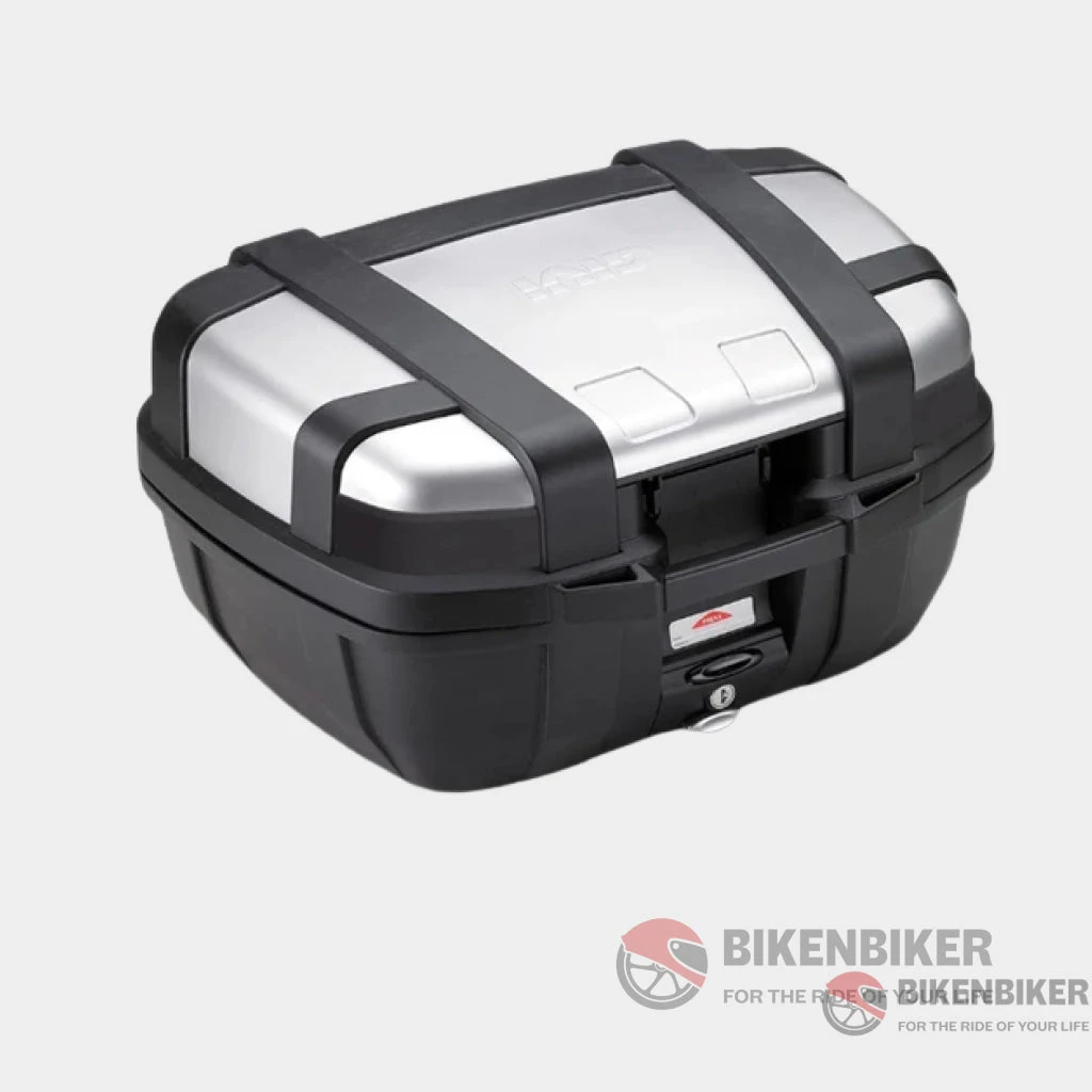 Monokey Trekker Top Case 52Ltr Silver - Givi(Skuidtrk52nskuid Trekker 52l Silver Top Case Givi) 1 Monokey Trekker Top Case 52Ltr Silver - Givi(Skuidtrk52nskuid Trekker 52l Silver Top Case Givi)