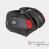 Monokey V35 Pair Of Side Cases, With Red Reflectors - Givi(Skuidv35skuid V35 Pair Of Side Cases With Red Reflectors Givi) -Biken Biker Store monokey v35 pair of side cases with red reflectors givi case 393