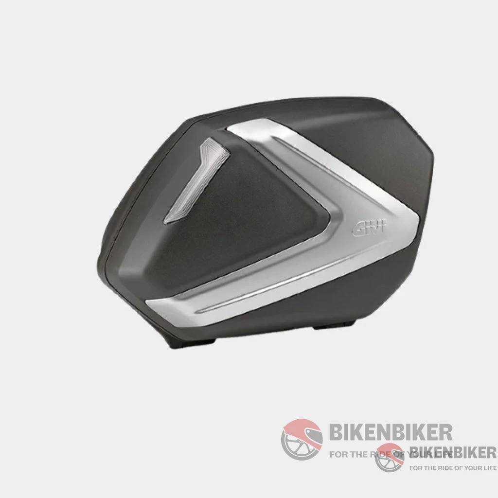 Monokey V37NT Pair Of Side Cases, Silver - Givi(Skuidv37ntskuid V37nt Pair Of Side Cases Black Givi) 1 Monokey V37NT Pair Of Side Cases, Silver - Givi(Skuidv37ntskuid V37nt Pair Of Side Cases Black Givi)