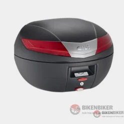 Monokey Top Box 40Ltr With Red Reflectors - Givi(Skuidv40nskuid V40 Top Case With Red Reflectors Givi)