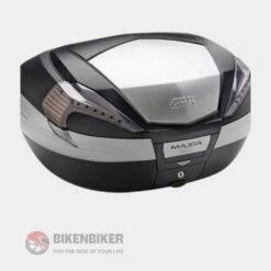 Monokey MAXIA 4 Top Box 56Ltr Smoked Reflector - Givi(Skuidv56ntskuid V56 Maxia 4 Smoked Reflector Top Case Givi)