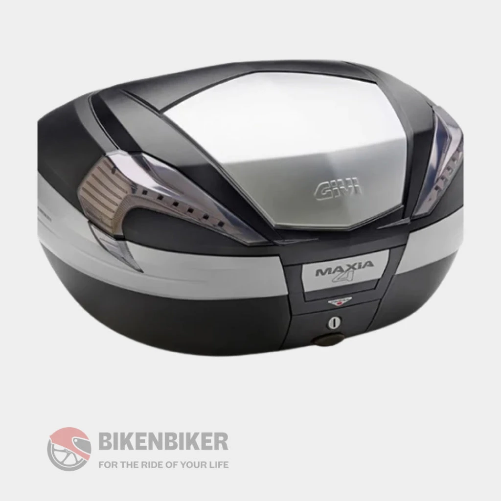 Monokey MAXIA 4 Top Box 56Ltr Smoked Reflector - Givi(Skuidv56ntskuid V56 Maxia 4 Smoked Reflector Top Case Givi) 1 Monokey MAXIA 4 Top Box 56Ltr Smoked Reflector - Givi(Skuidv56ntskuid V56 Maxia 4 Smoked Reflector Top Case Givi)