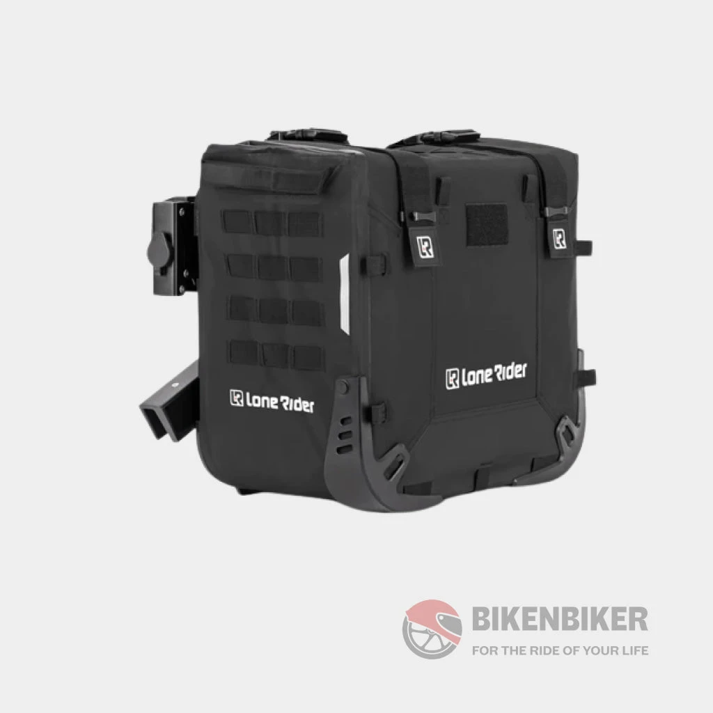 Rackless MotoBags - Semi-Rigid Motorcycle Bags - Lone Rider(Skuidmtbrackless31skuid Rackless Motobags Semi Rigid Motorcycle Bags Lone Rider) 4 Rackless MotoBags - Semi-Rigid Motorcycle Bags - Lone Rider(Skuidmtbrackless31skuid Rackless Motobags Semi Rigid Motorcycle Bags Lone Rider) - Image 4