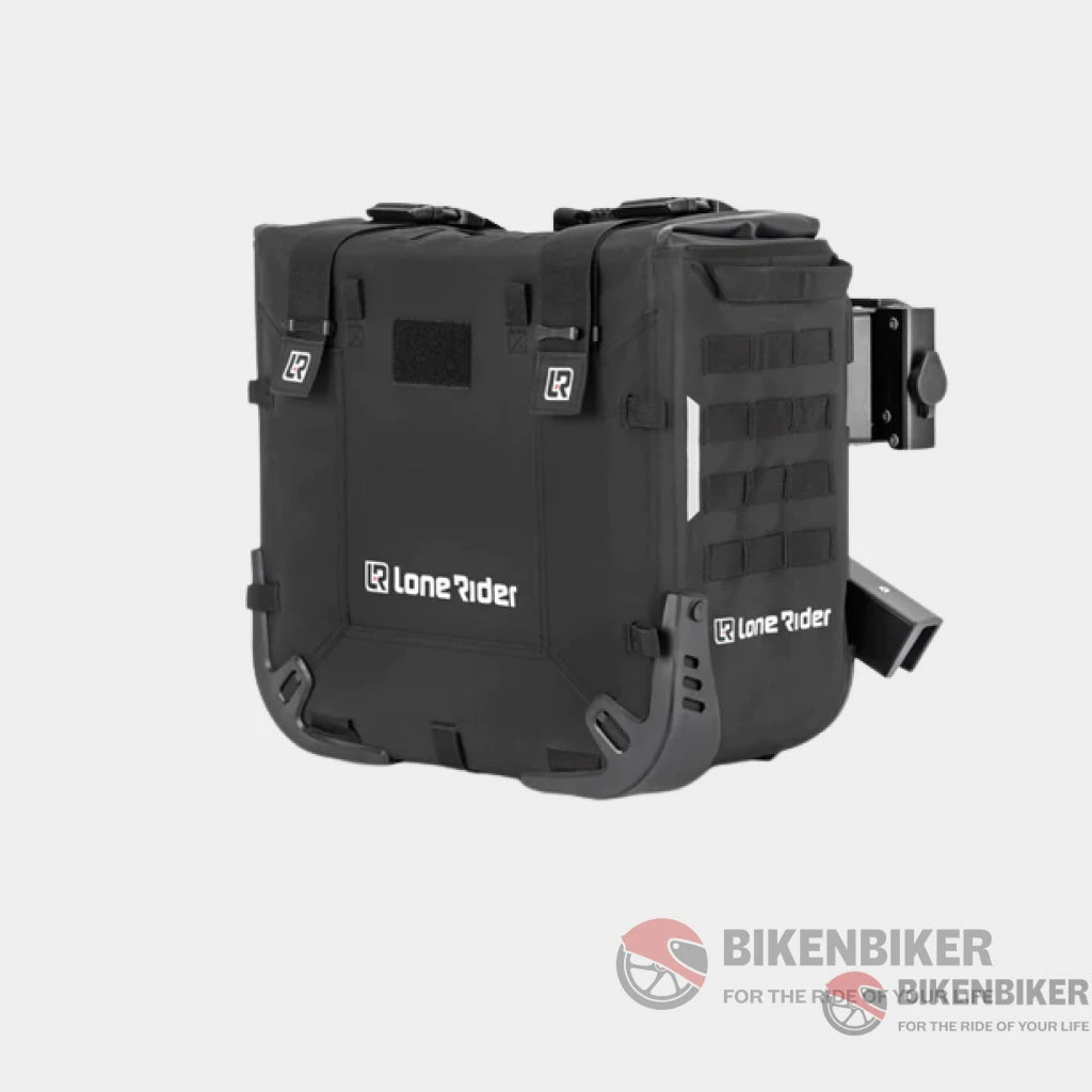 Rackless MotoBags - Semi-Rigid Motorcycle Bags - Lone Rider(Skuidmtbrackless31skuid Rackless Motobags Semi Rigid Motorcycle Bags Lone Rider) 1 Rackless MotoBags - Semi-Rigid Motorcycle Bags - Lone Rider(Skuidmtbrackless31skuid Rackless Motobags Semi Rigid Motorcycle Bags Lone Rider)