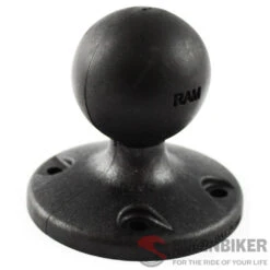 RAM Mounts Base 2.5" Round Plate With C-Ball(Skuidram 202uskuid Ram Mounts Base 2 5 Round Plate With C Ball)