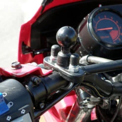 RAM Mounts Base - Rail With Zinc Coated U-Bolt(Skuidram B 231zuskuid Ram Rail Base With Zinc Coated U Bolt 1 Ball For Rails From 0 5 To 1 25 In Diameter) 7 RAM Mounts Base - Rail With Zinc Coated U-Bolt(Skuidram B 231zuskuid Ram Rail Base With Zinc Coated U Bolt 1 Ball For Rails From 0 5 To 1 25 In Diameter) -Biken Biker Store ram mounts base rail with zinc coated u bolt accessory 291