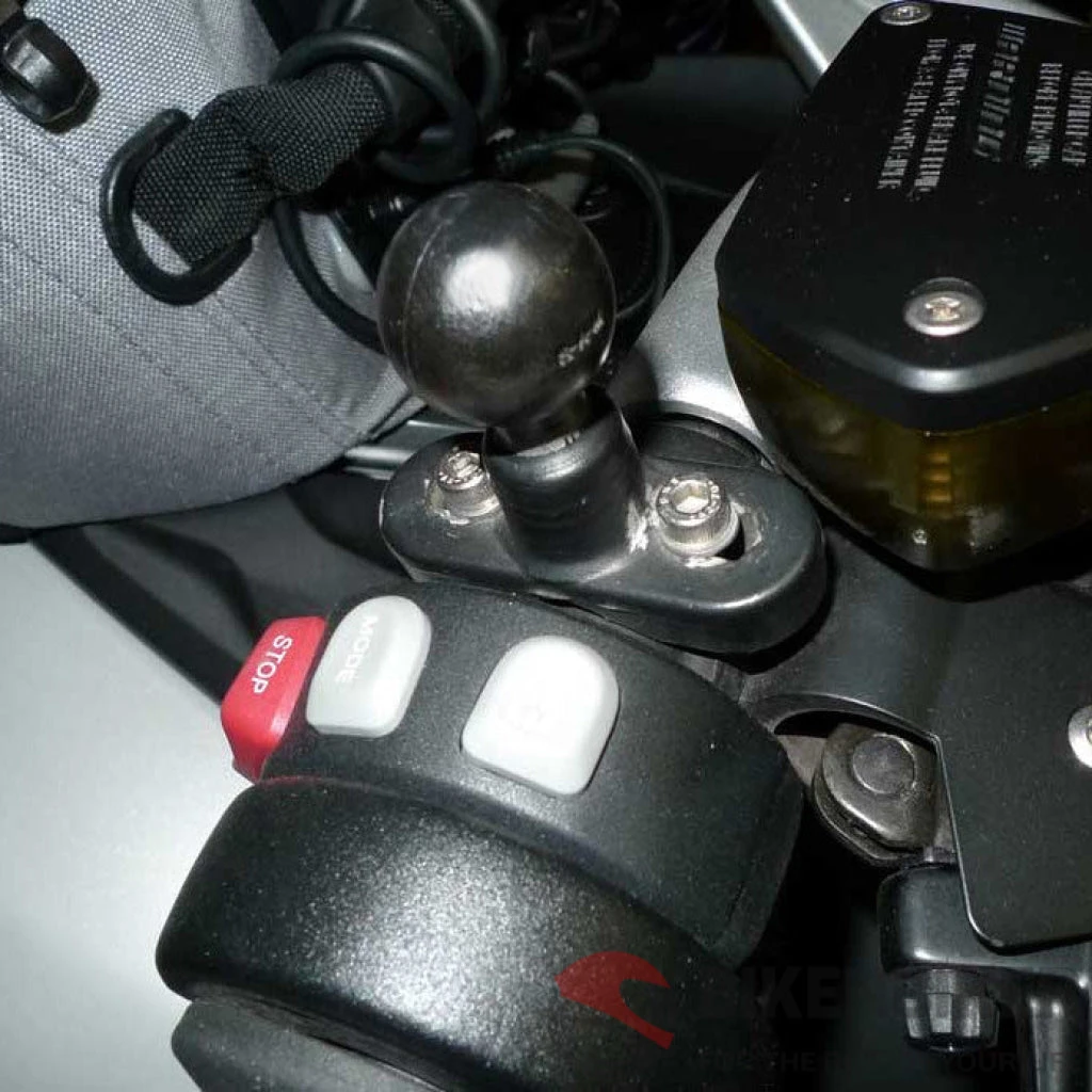 RAM Mounts Base - Rail With Zinc Coated U-Bolt(Skuidram B 231zuskuid Ram Rail Base With Zinc Coated U Bolt 1 Ball For Rails From 0 5 To 1 25 In Diameter) 2 RAM Mounts Base - Rail With Zinc Coated U-Bolt(Skuidram B 231zuskuid Ram Rail Base With Zinc Coated U Bolt 1 Ball For Rails From 0 5 To 1 25 In Diameter) - Image 2