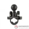 RAM Mounts Base - Rail With Zinc Coated U-Bolt(Skuidram B 231zuskuid Ram Rail Base With Zinc Coated U Bolt 1 Ball For Rails From 0 5 To 1 25 In Diameter) -Biken Biker Store ram mounts base rail with zinc coated u bolt accessory 531