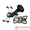 RAM Mounts Large X-Grip Phone Mount W/ Suction Cup(Skuidram B 166 Un10uskuid Ram Mounts Large X Grip Phone Mount W Suction Cup) -Biken Biker Store ram mounts large x grip phone mount w suction cup accessory 610