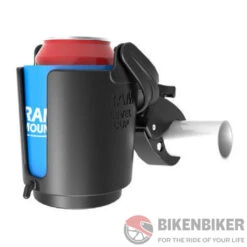RAM Mounts Level Cup™ Drink Holder With RAM® Tough-Claw™ Mount(Skuidram B 132 400uskuid Ram Tough Claw Mount With Self Leveling Cup Holder)