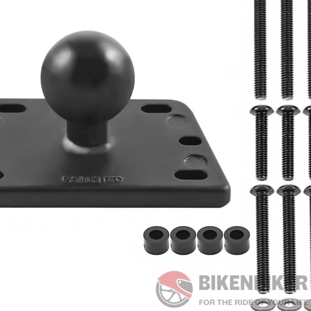 RAM Mounts Motorcycle Brake / Clutch Reservoir Cover Base With 1" Ball Centered(Skuidram B 345uskuid Ram Motorcycle Brake Clutch Reservoir Cover Base With 1 Ball Centered) 1 RAM Mounts Motorcycle Brake / Clutch Reservoir Cover Base With 1" Ball Centered(Skuidram B 345uskuid Ram Motorcycle Brake Clutch Reservoir Cover Base With 1 Ball Centered)