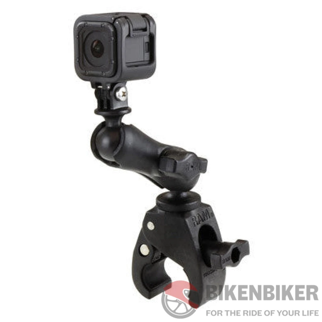 RAM Mounts Tough-Claw™ Double Ball Mount With Universal Action Camera Adapter(Skuidrap B 400 Gop1uskuid Ram Small Tough Claw Mount) 2 RAM Mounts Tough-Claw™ Double Ball Mount With Universal Action Camera Adapter(Skuidrap B 400 Gop1uskuid Ram Small Tough Claw Mount) - Image 2