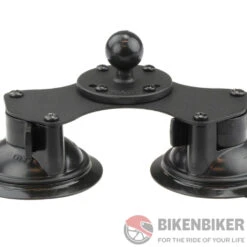 RAM Mounts Twist-Lock Base - Dual Suction Cup With 1" Ball(Skuidram B 189b 202uskuid Ram Mounts Twist Lock Base Dual Suction Cup With 1 Ball)